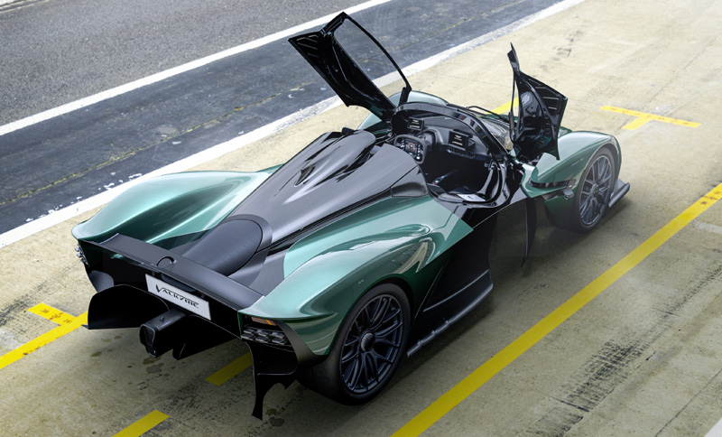 Aston Martin Valkyrie Cosworth Hybridized 1155 hp V12 Spider 2021 